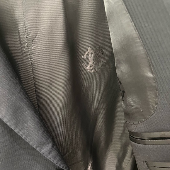 NWOT Navy Blue Roberto Cavalli 2-button Slim Fit Suit - Picture 4 of 8